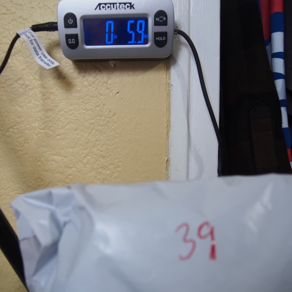 Travis Mathew Polo Shirt Men's Sz Medium Light Blue Striped Pima Cotton Golf EUC - Picture 11 of 11